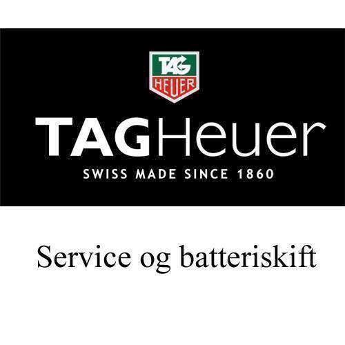 Image of Tag Heuer batteri skift og tryk prøvning